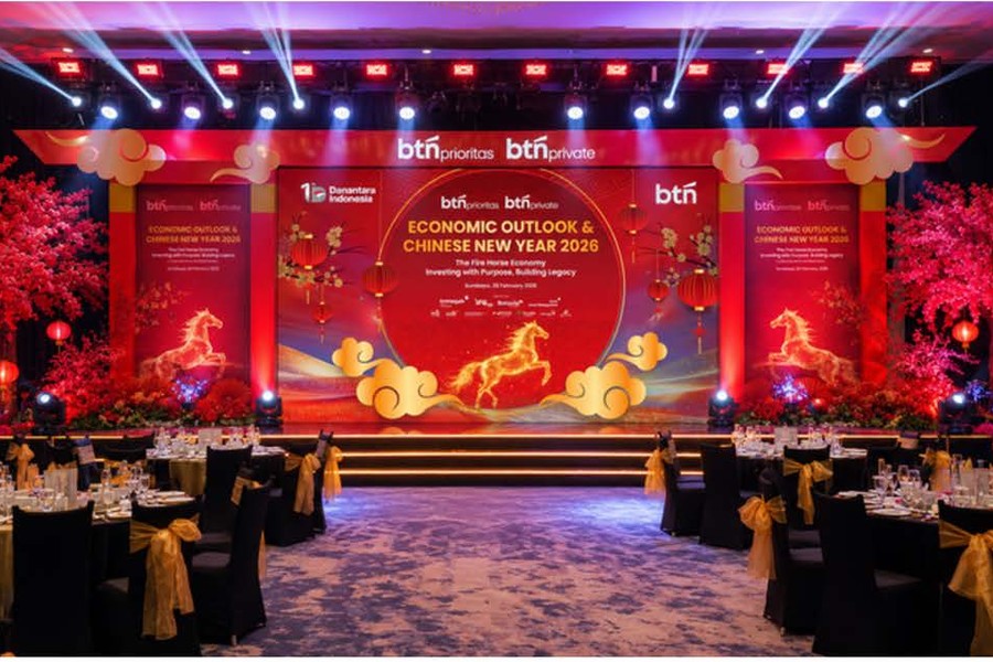 Instalasi event BTN Customer Gathering